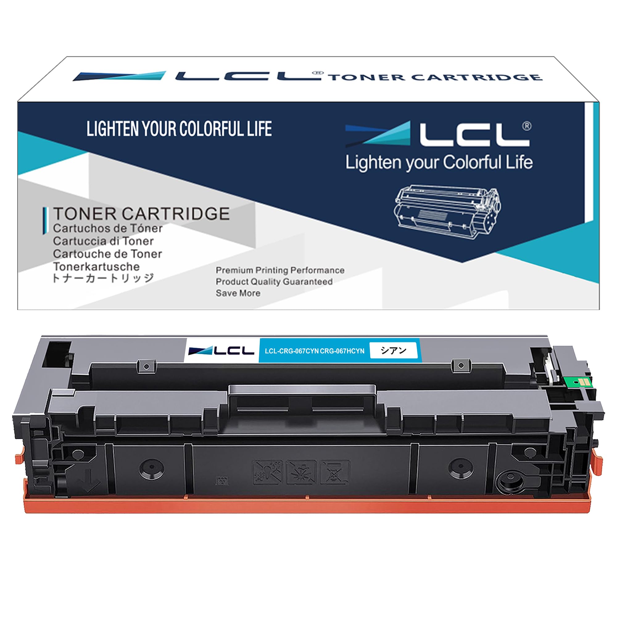 Amazon.co.jp: LCL CANON用 キャノン用 CRG-067H CRG-067HCYN (1パック